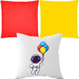 Kit Almofadas Astronauta Com Balões Cm