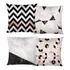 Kit Almofadas Decorativas Cheias 40 X 40cm Estampada P/ Sofá