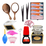 Kit Alongamento Volume Russo E Cílios Fio A Fio E Mink