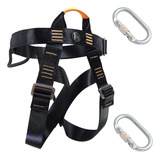 Kit Alp007 Cadeirinha 2 Mosquetões Rapel Aventura Alpimonte