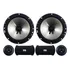 Kit Alto Falante 2 Vias Hurricane 6 Pol Q6.2 4 Ohms 160w Rms