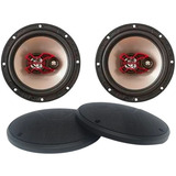 Kit Alto Falante Bravox 6 60x 100wrms Tela 6 Pioner