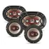Kit Alto Falante Bravox Facil 6 Triaxial + 6x9 Quadriaxial T