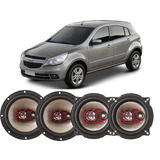 Kit Alto Falante Bravox Original Gm Agile 200w 6 E 5 Porta