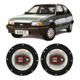 Kit Alto Falante Gm Kadett 1985 A 1996 Bravox 100w 2 Portas