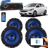 Kit Alto Falante Novo Prisma Hurricane Radio Etech Premium