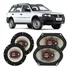 Kit Alto Falante Vw Parati 2003 A 2005 Bravox 200w 4 Portas