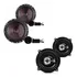 Kit Alto Falantes 2 Vias Triaxial Dianteira+traseira 220wrms