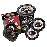 Kit Alto Falantes Bravox Kit Fácil X B4X69X X2 B3X60X X2