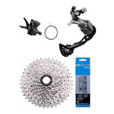 Kit Altus Trocador Cambio Cassete 11 40 M2000 Corrente Hg53