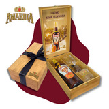 Kit Amarula 750ml 2 Copos Chocolate Presente Especial