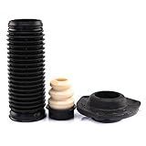 Kit Amortecedor Dianteiro Batente Coifa Coxim Rolamento LT90115 Preto Axios