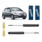 Kit Amortecedor Traseiro Original Nakata Honda Fit 2007