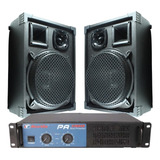 Kit Amplificador Pa 900 450w Rms