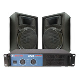 Kit Amplificador Pa 900 450w Rms