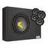 Kit Amplificador Slim Exclusive + 2 Par De Alto Falante Qr6