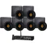 Kit Amplificador Ths 1900 Taramps 60wrms + 6 Arandelas 330w