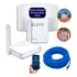 Kit Amplimax Fit + Roteador 2 Antenas E 30 Metros Cabo Rj45