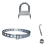 Kit Ancoragem Fibra Optica Bap 02 Zincado Olhal C Suporte