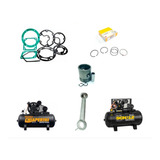 Kit Aneis Pistão Juntas Biela Compressor Chiaperini Cj20 Ap