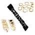 Kit Anel 9 Pç  Folheados Prata 925 Revender Atacado Feminino