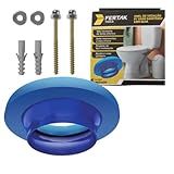 Kit Anel De Vedação Para Vaso Sanitário-Parafusos 10x75mm Fertak