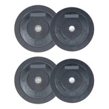 Kit Anilha Bumper Olímpica Crossfit Borracha 30kg 2x5 2x10 