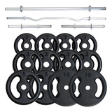 Kit Anilhas 50kg 2