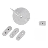 Kit Anodo Sacrifício Motor Popa Yamaha 4t F40 50 60hp 5 Pçs