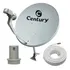 Kit Antena Digital Parabólica Century 60cm Lnbf Ku Cabo