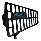 Kit Antena Direcional A1 Pedestal Base De Ferro Mis1120bk