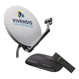 Kit Antena Parabólica 60cm Banda Ku 5g Vivensis