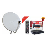 Kit Antena Parabólica C  Receptor Hd Digital Bedinsat Bs9900
