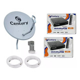 Kit Antena Parabólica Ku 60cm Century