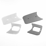 Kit Anti Ruído Tela Inox Da Grade Painel Fusca C Marcador