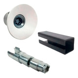 Kit Antifurto Estepe Trava C Chave Pick up Nissan Frontier