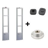 Kit Antifurto Para Lojas Com 2 Antenas E Acessórios Rf