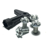 Kit Antifurto Parafuso E Chave P Calota Renault Megane