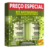 Kit Antiqueda Shampoo E Condicionador Gota Dourada 300 Ml