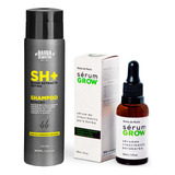 Kit Antiqueda Shampoo Sh Force E Sérum Grow Cresce Cabelo