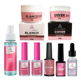 Kit Any Lovy 2 Geis Prep Ultrabond b gel t coat oleo ph