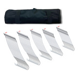 Kit Anzol Encastoado 4330 50und 4 0 5 0 6 0 7 0 8 0 Estojo
