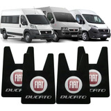 Kit Apara Barro lameira Para Lama Ducato 4 Und 