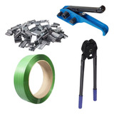 Kit Aparelho Selador Selo Fita De Arquear Pet 16mm