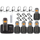 Kit Aparelho Telefone Fixo