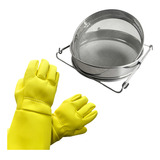 Kit Apicultura Peneira Dupla Luva Sr Cross 100 Antiferrão