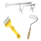 Kit Apicultura Saca Quadro Garfo Rolo Desoperculador Mel