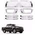 Kit Aplique Capa Cromada S10 Nova Retrovisor Maçanetas Milha