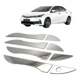 Kit Aplique Cromado Maçaneta Toyota Corolla 2017