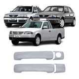 Kit Aplique Maçaneta Externa Crom Vw Gol Parati Saveiro G2